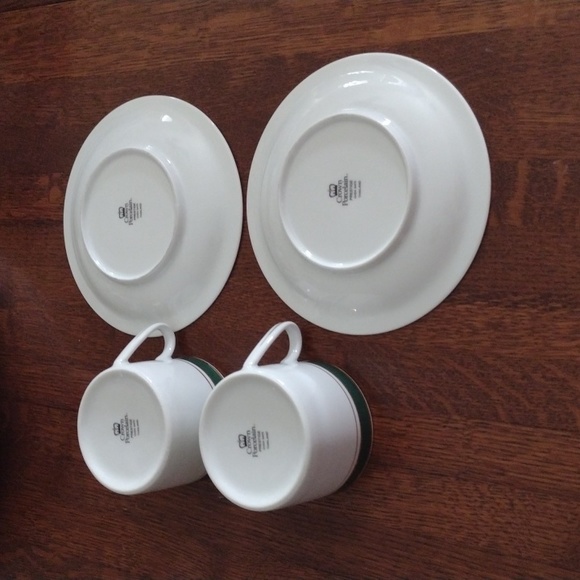 Vintage Crown Porcelain Prestige Demitasse Tea Cup Saucers - Picture 3 of 4